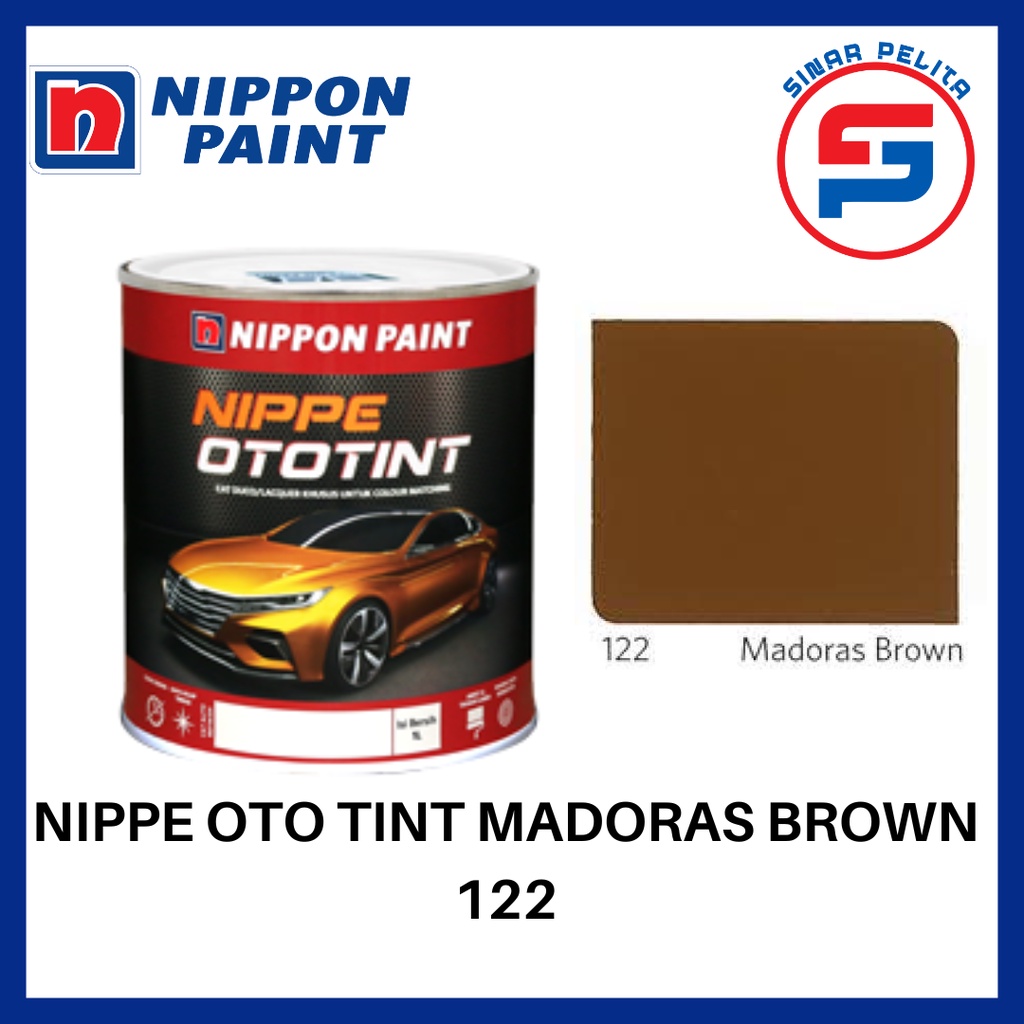 CAT NIPPE OTO TINT MOBIL MOTOR KAYU BESI 1LT/ CAT DUCO / CAT NIPPON PAINT / CAT NIPPE/ NIPPON PINRAN