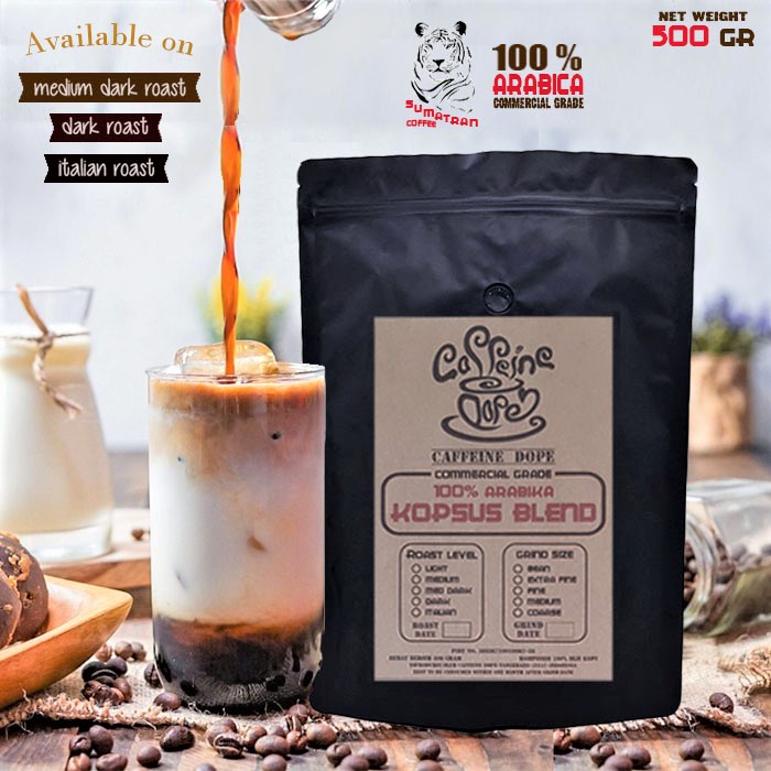 

Kopi Susu Espresso Blend 100% Arabika 500 Gram