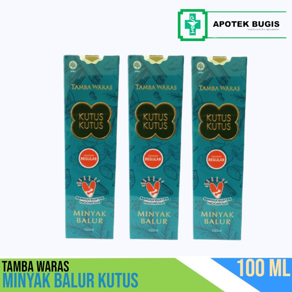 Minyak Kutus Kutus Asli Bali | Minyak Balur Kutus - Kutus 100 ml Original