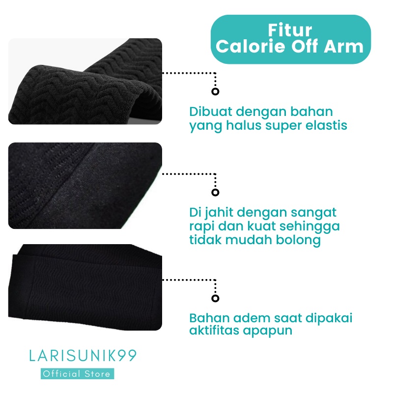 Korset Pengecil Lengan Slimming Calorie Off Arm Underwear Korset Lengan Alat Pelangsing