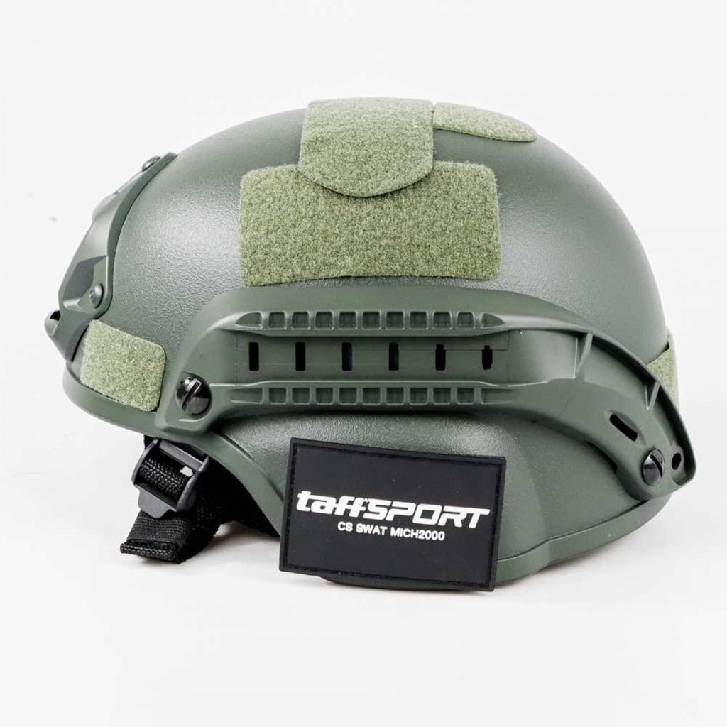 TaffSPORT Helm Army Tentara Tactical Airsoft Gun Paintball CS SWAT MICH2000