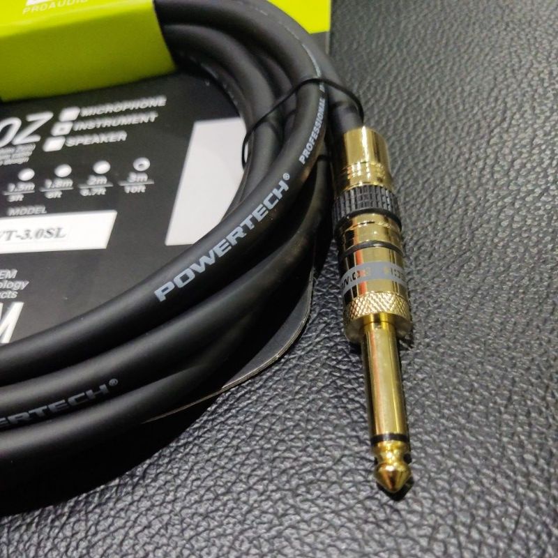 OZ (OHMS ZERO) PREMIUM CABLE STUDIO DESIGN - KABLE L GOLD - PWT-3.0SL kabel jack LEEM L