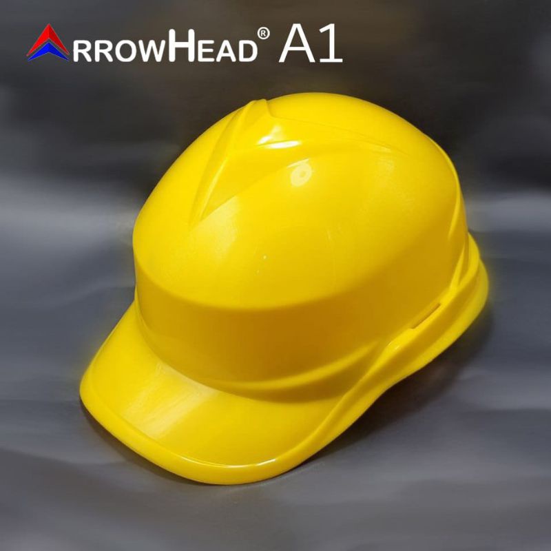 meta.corner Helm Proyek SNI Merk Arrowhead A1 Komplit inner dan tali dagu