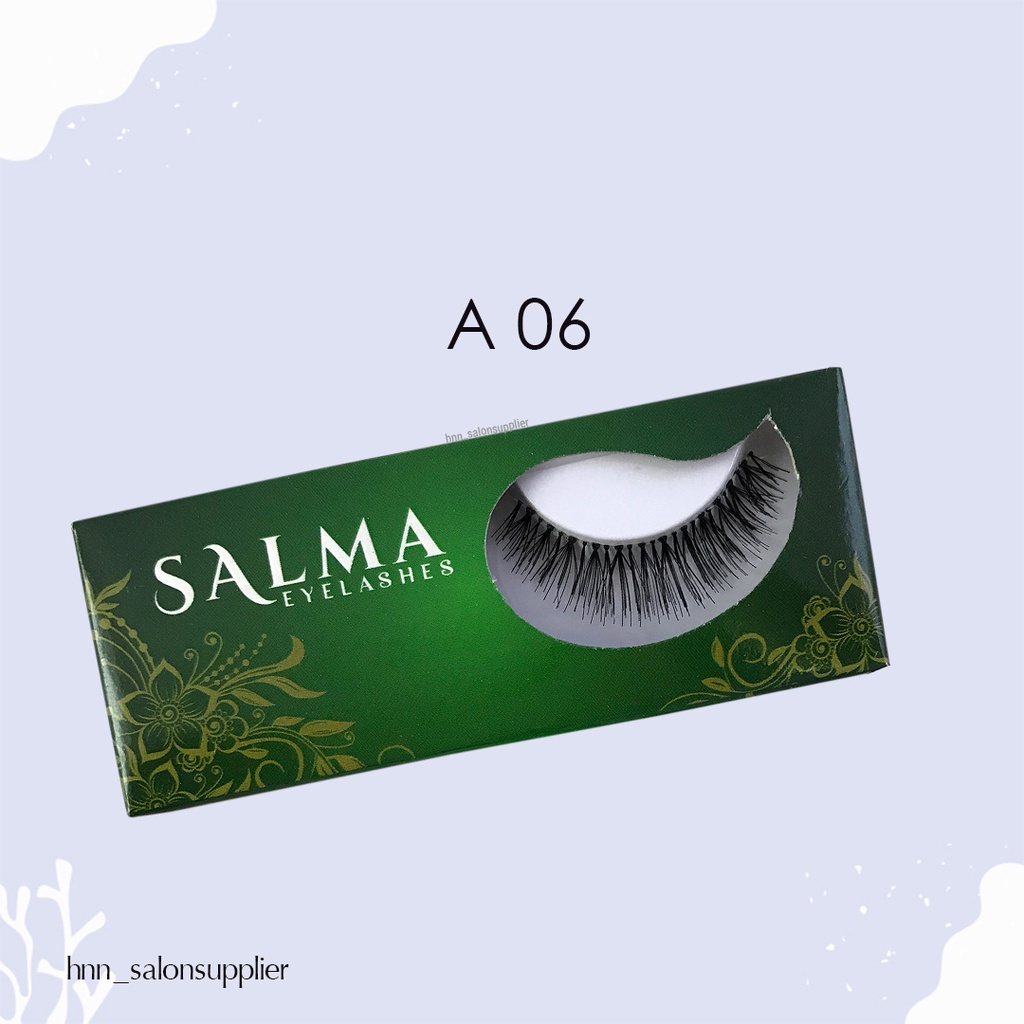 A06 Bulu Mata Palsu Handmade Natural Salma Eyelashes