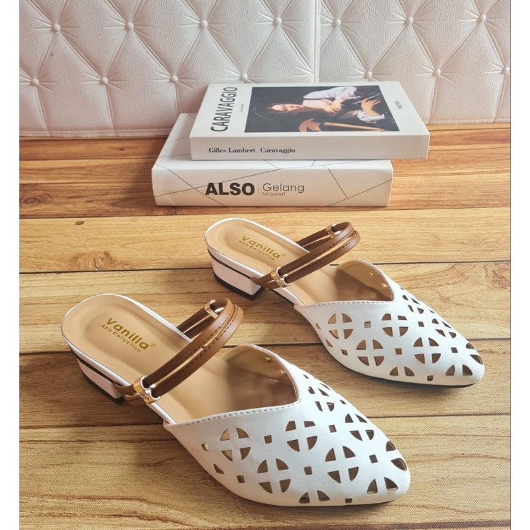 ABBUSHOES Bm 93 bapau mules opek nirin 3cm