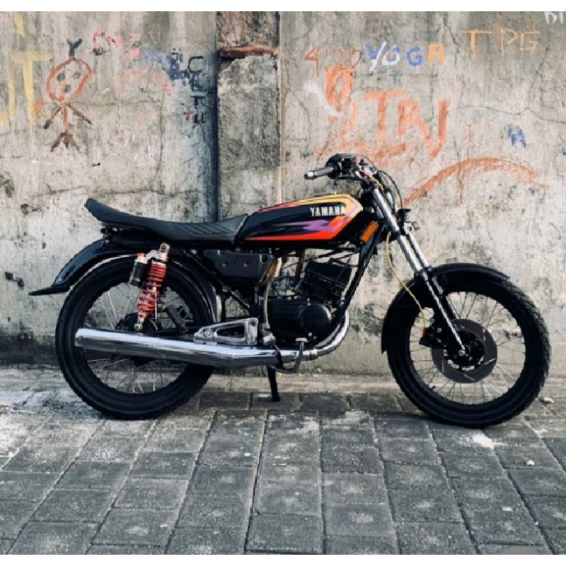 striping sticker standar Yamaha RX spesial  2002