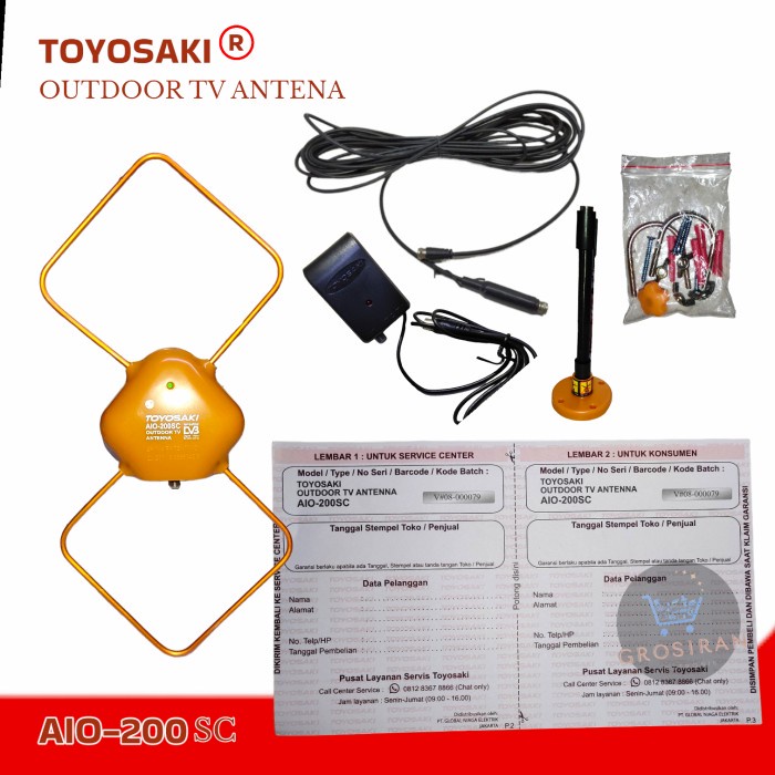 Toyosaki Antena Tv Booster Aio200