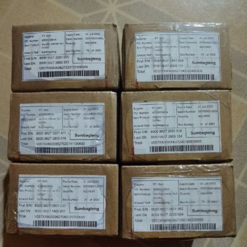 kartu voucher kosong