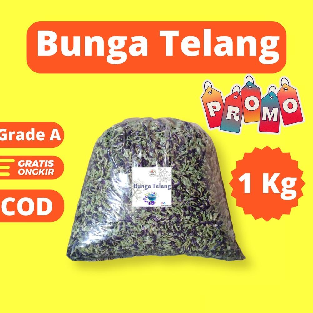 

PRODUK- BUNGA TELANG KERING 1KG UNTUK TEH TELANG 1 KG DRIED BUTTERFLY PEA FLOWER TEA HERBAL PEWARNA BIRU UNGU WEDANG UWUH LAVENDER TELLANG TUMPUK CELUP BIDARA DAUN KELOR JATI CINA ROSELLA ROSELA KAYU SECANG UNTUK DIET KETO KILO MERAH ORGANIK BLUE GULA