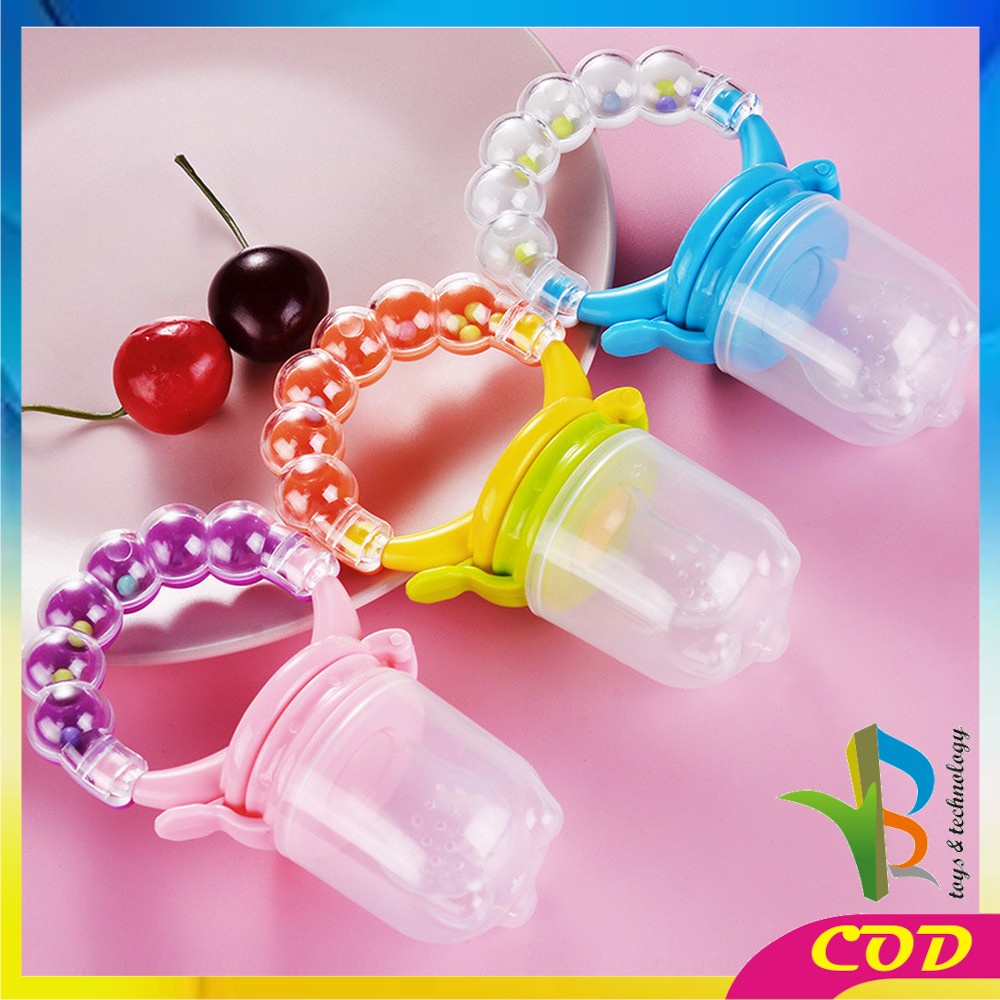 RB-C44-45 Empeng Dot Buah Anak Bayi Baby Fruit Feeder Rattle Teether Kompeng Pacifier Gigitan Bayi