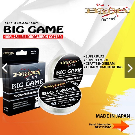 PROMO COD Senar Blood Big Game - 0.16