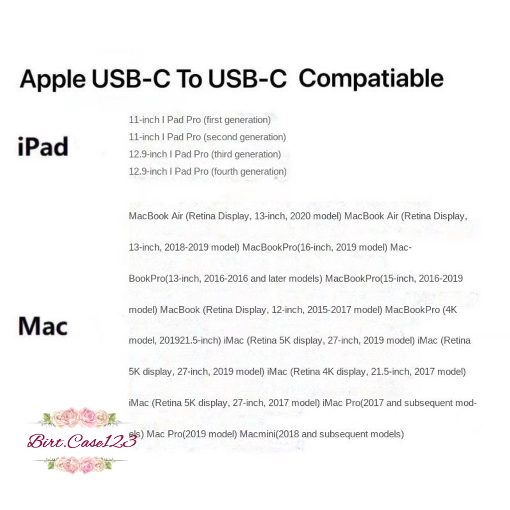 Tipe c ke tipe c - Tipe c KABEL DATA - USB-C CHARGER CABLE - CABLE PAD - Air - Pro  - 2Meter BC6784