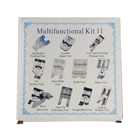 Multifunction Kit/ Sepatu set mesin jahit portable rumah tangga 32 pcs/16 pcs/11 Pcs