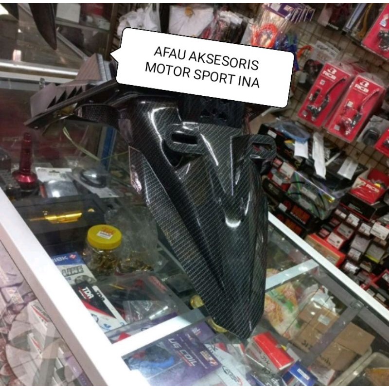 spakbor belakang yamaha nmax lama old model potong Carbon CLUP original YAMAHA
