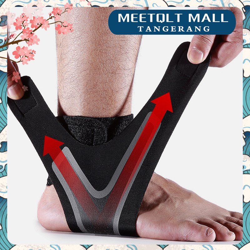 Ankle Support Protector Ankle Guard Support Ankle Wrap Brace Adjustable Pelindung Engkel Tumit Kaki