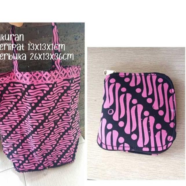 Tas Belanja Batik Lipat