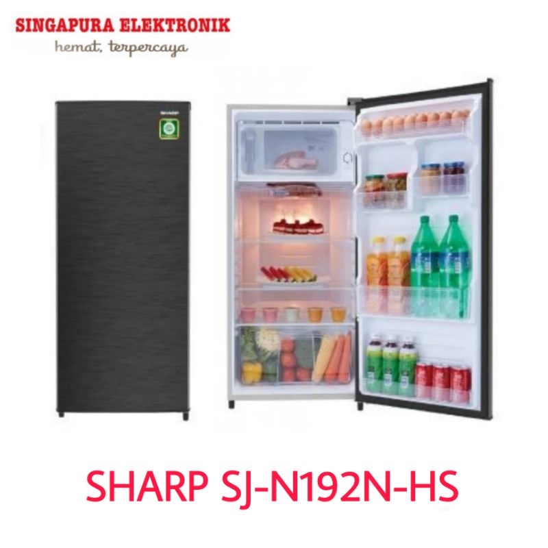 Sharp Kulkas 1 Pintu SJ-N192N-HS