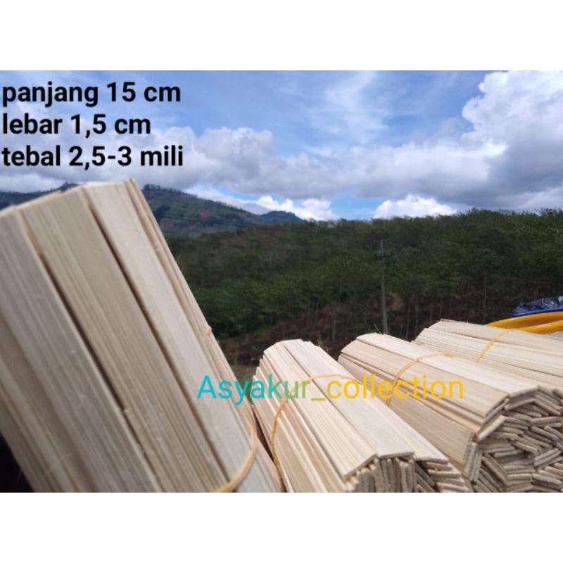 Tusuk lilit 15 cm~tusuk lilit murah berkualitas~tusuk sate lilit~