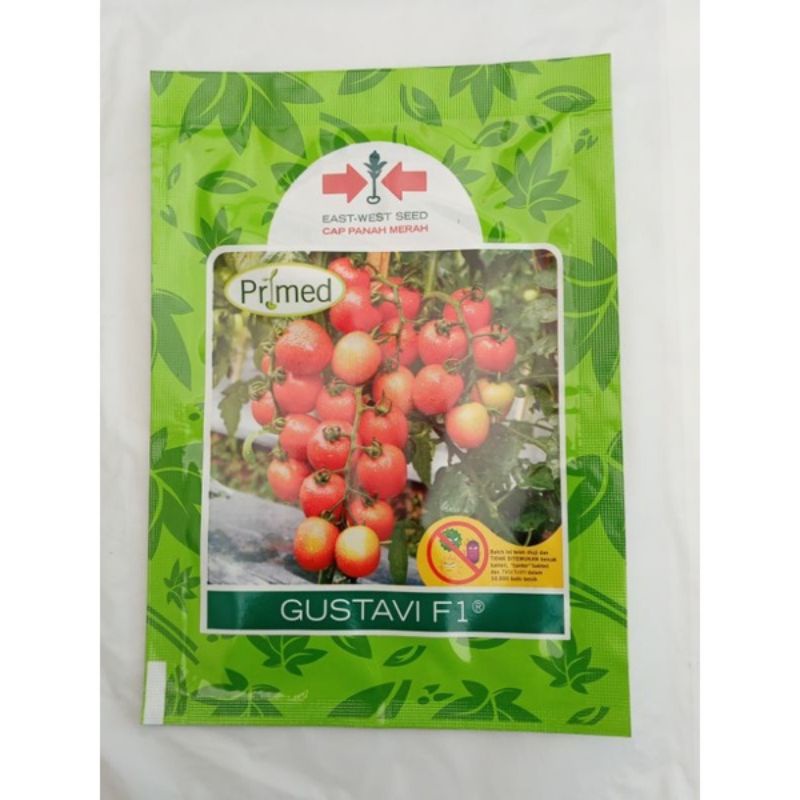 benih tomat gustavi 5 gram - cap panah merah