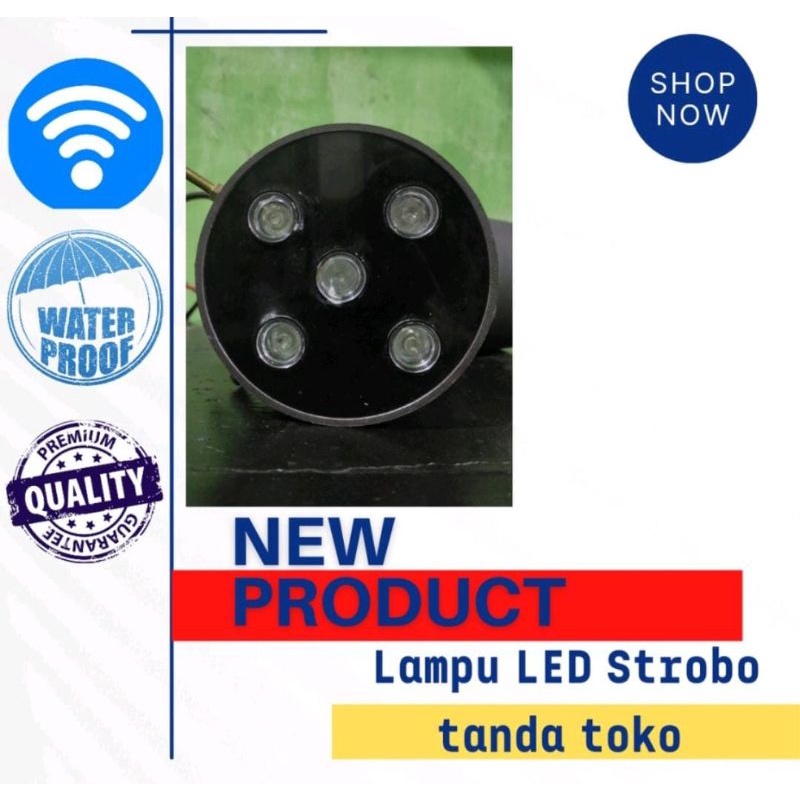 LAMPU LED STROBO TANDA TOKO