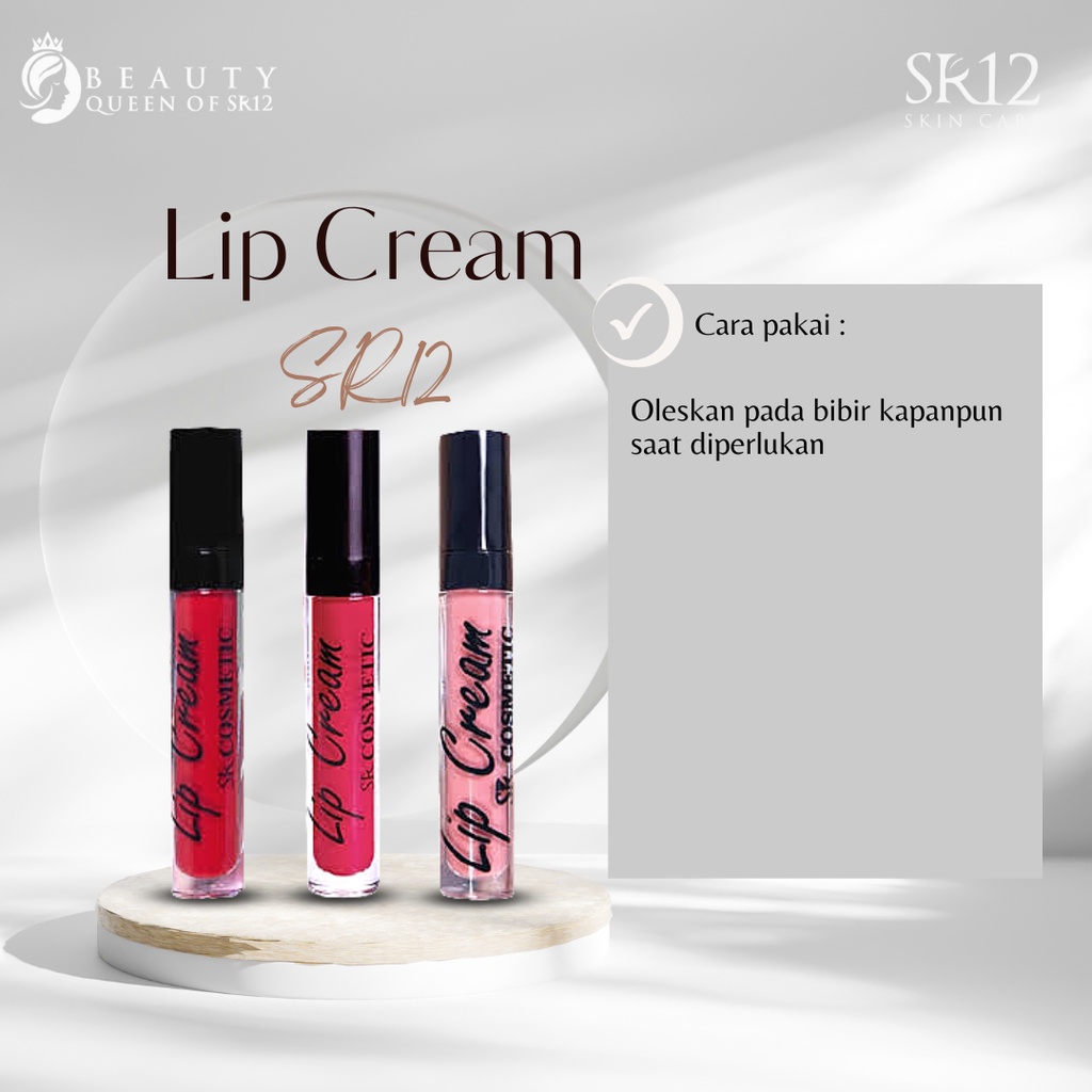 Lip Cream Pink Anti Luntur Tahan Lama Pelembab Bibir Alami Krim Pewarna Bibir Lipcream Pewarna Bibir Lipstik Krim