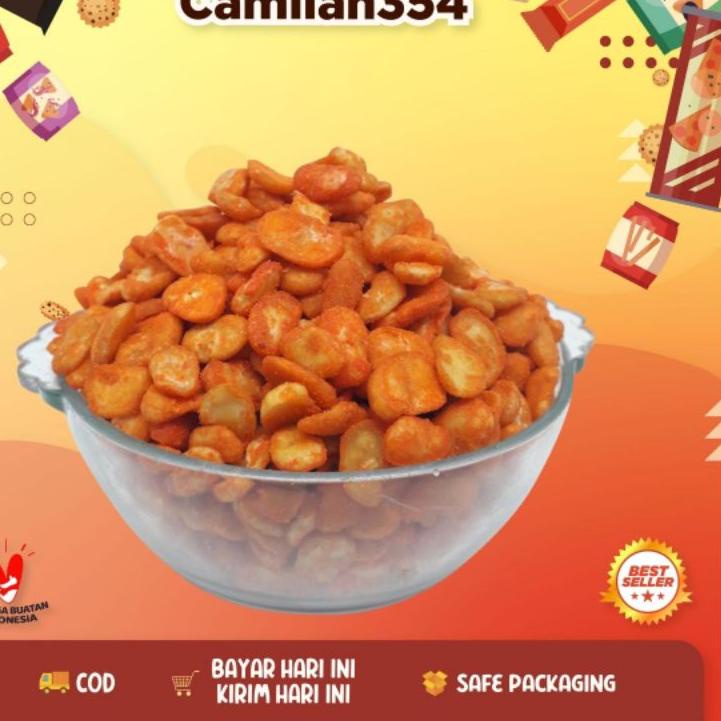 

⇤ Kacang Koro Kupas Balado Pedas - 250gr / Snack Kiloan モ