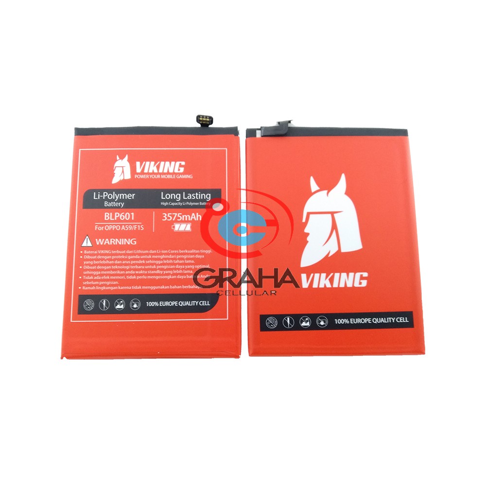 BATERAI / BATTERY / BATRE OPPO F1S / A59 VIKING DOUBLE POWER