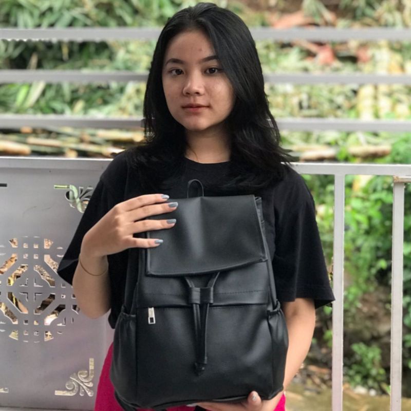 Tas Rnsel Wanita Kulit Sintetis Tas Gendong Luna Slingbagkonveksi Produktion