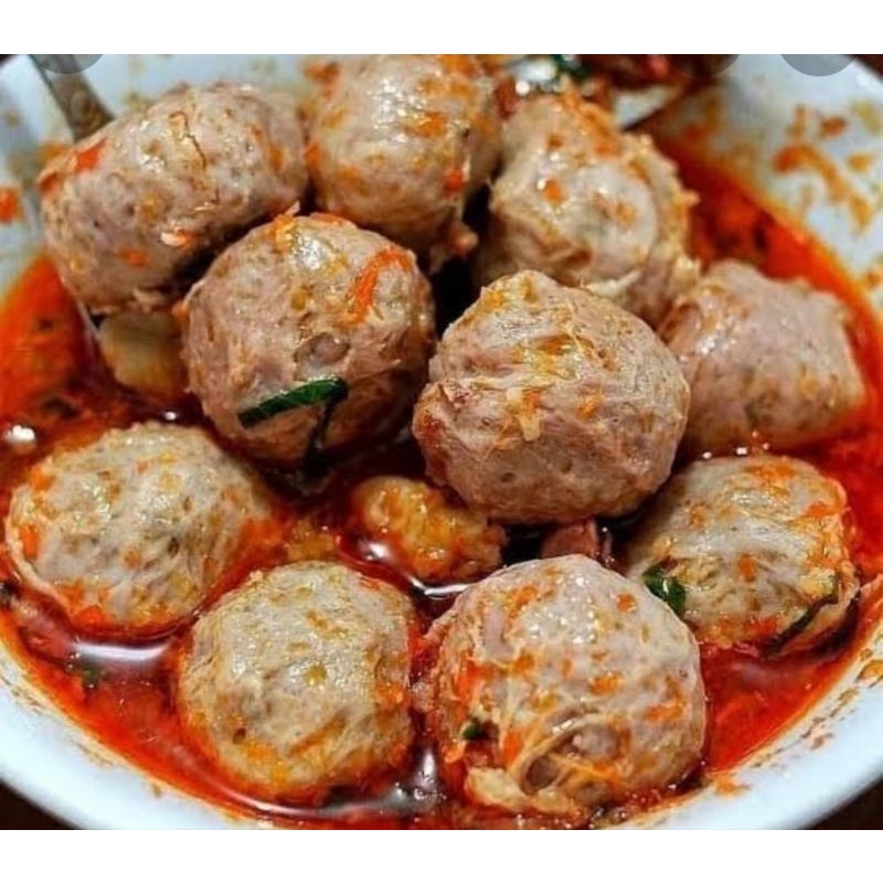 

Oseng bakso mercon isi 20