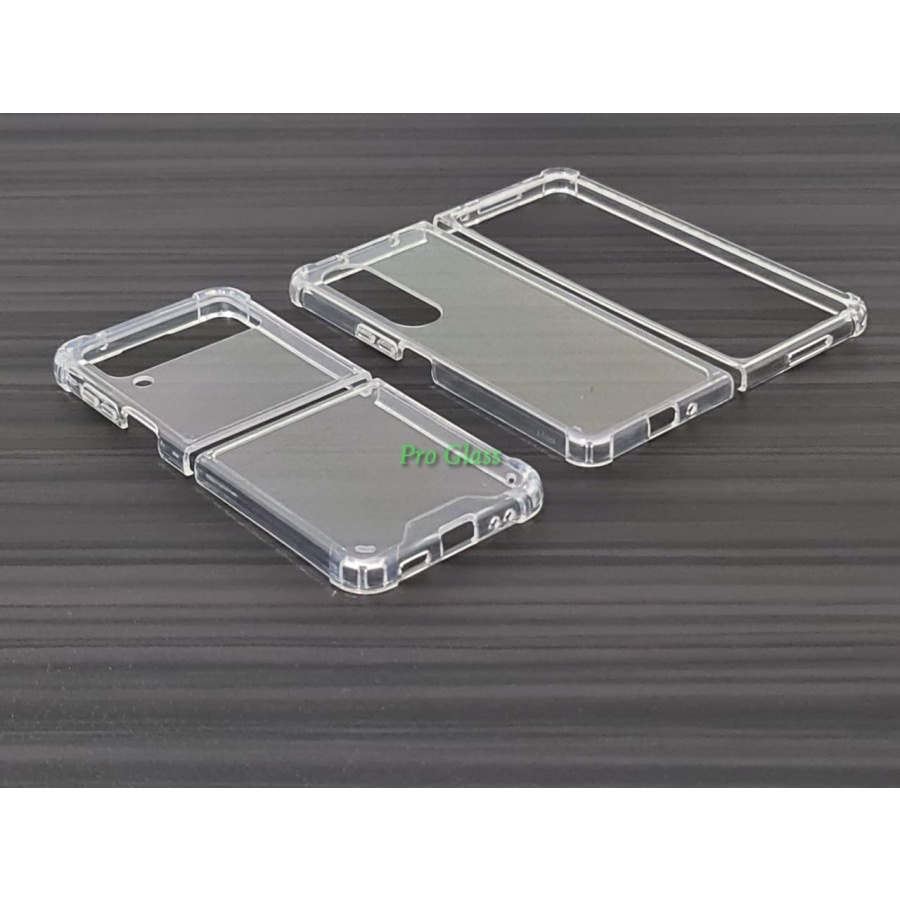 Samsung Galaxy Z Fold 4 / Z Flip 4 Anticrack Clear Silicone PC Case