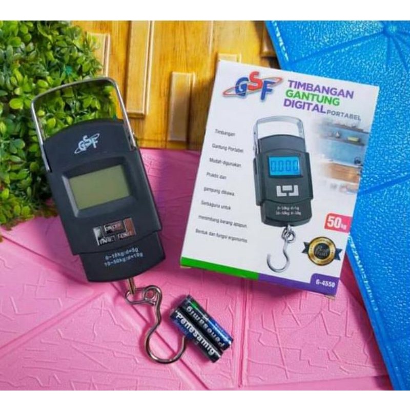 TIMBANGAN GANTUNG DIGITAL PORTABLE / TIMBANGAN GSF