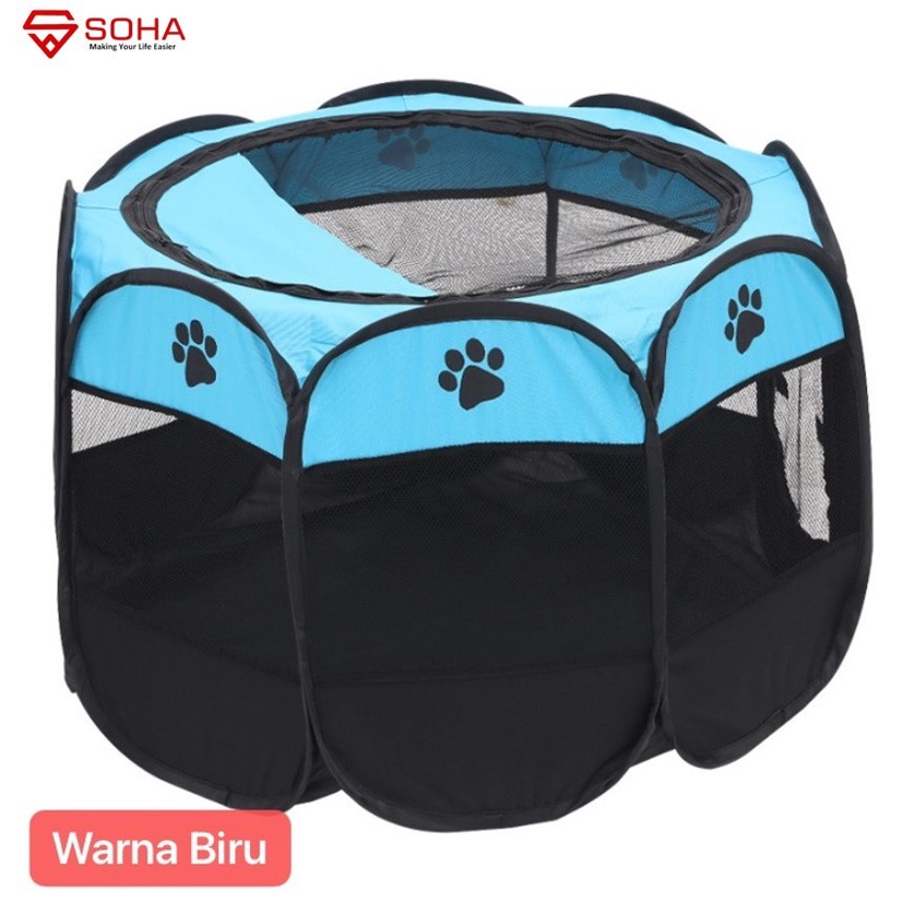 AHP-01 Kandang Pet Travel Tenda Kucing Tempat Tidur Kandang Anjing