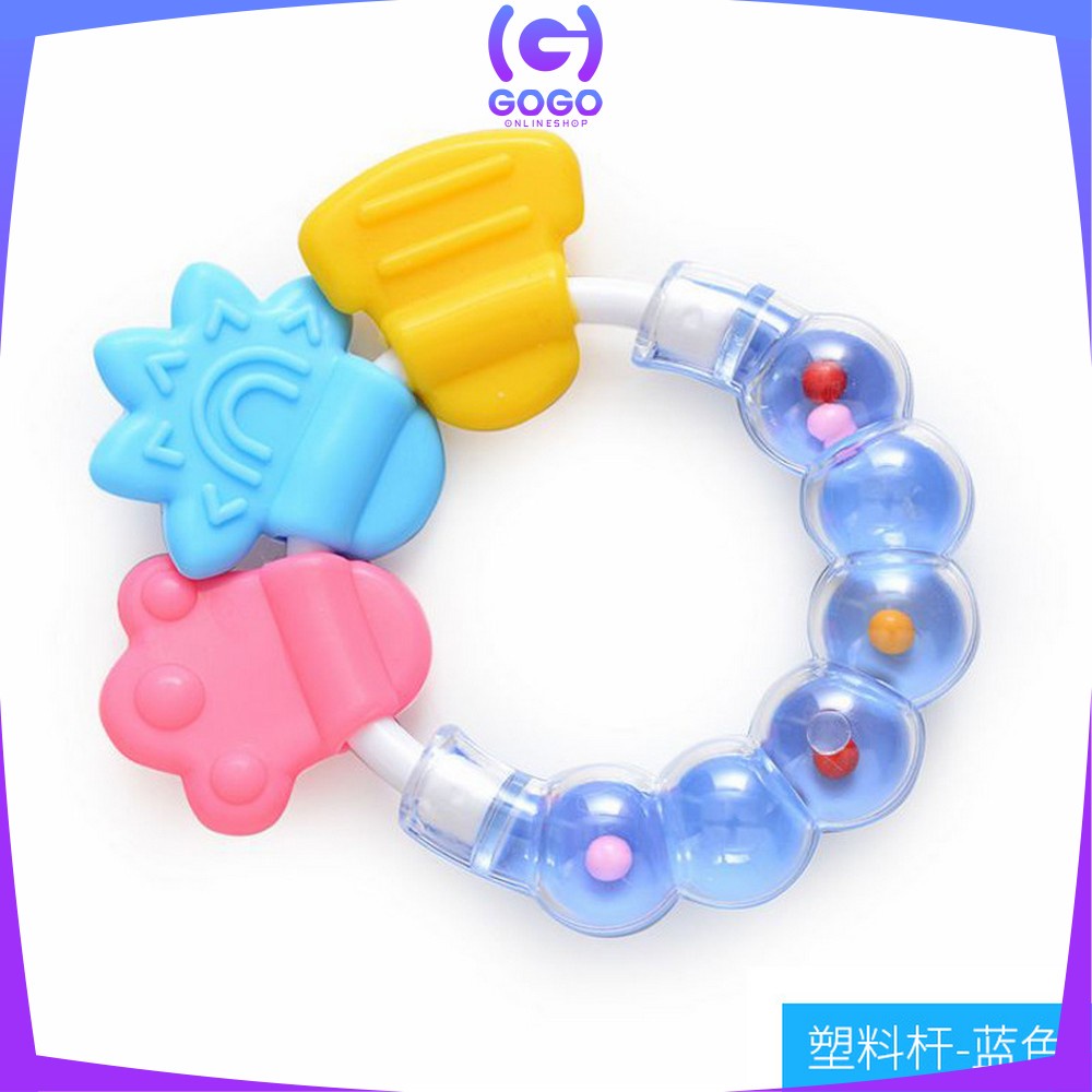 GOGO-M71 Mainan Rattle Genggam Kerincingan Bayi / Gigitan Bayi / Empeng Teether Bayi Baby Toys