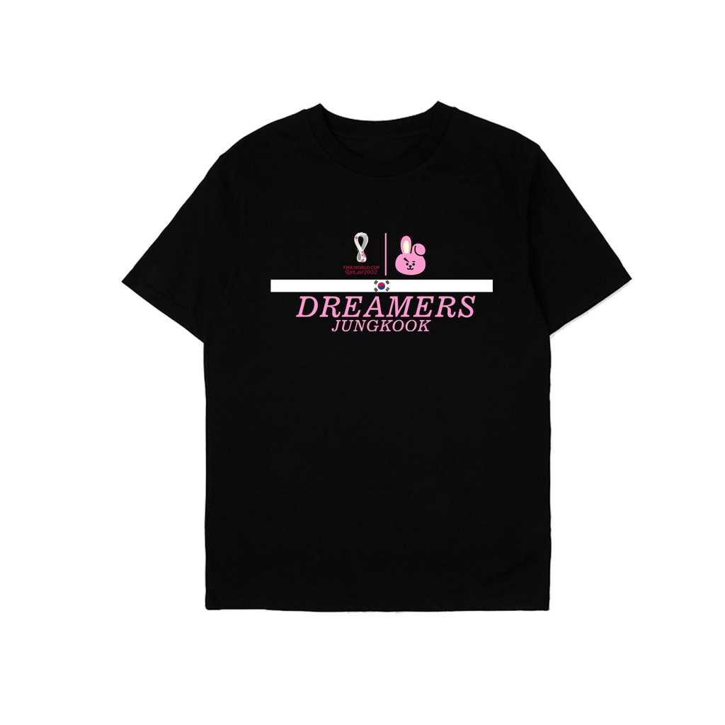 Kaos kpop world cup qatar dreamers jungkook