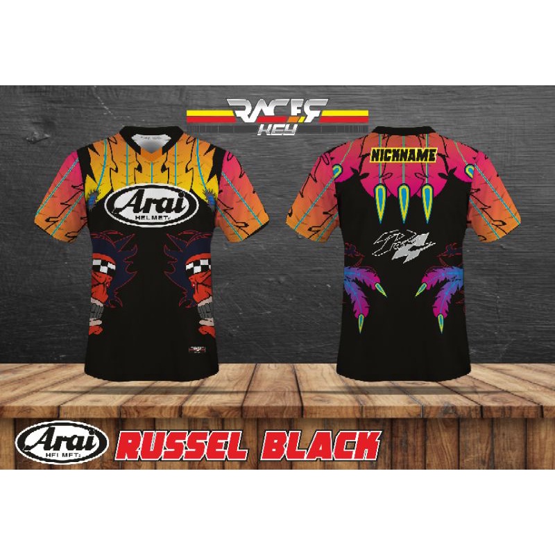 RACERKEY JERSEY ARAI RUSSEL