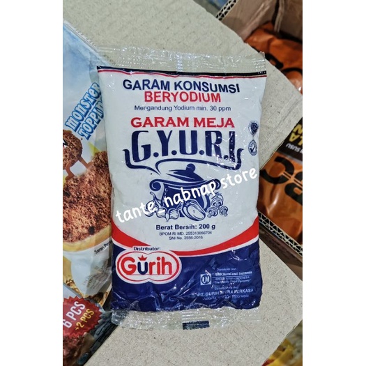 

Garam meja | Garam dapur | Yodium