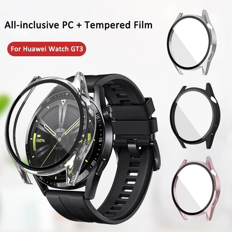 Pelindung Layar Tempered Glass Ultra Tipis Anti Gores Untuk Huawei GT2 Pro ECG Porsche 42mm 46mm GT2e