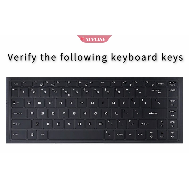 Skin cover Pelindung Keyboard Bahasa Inggris Untuk MSI GF63 GS65 P65 PS42 PS63 GF65 15.6 inch