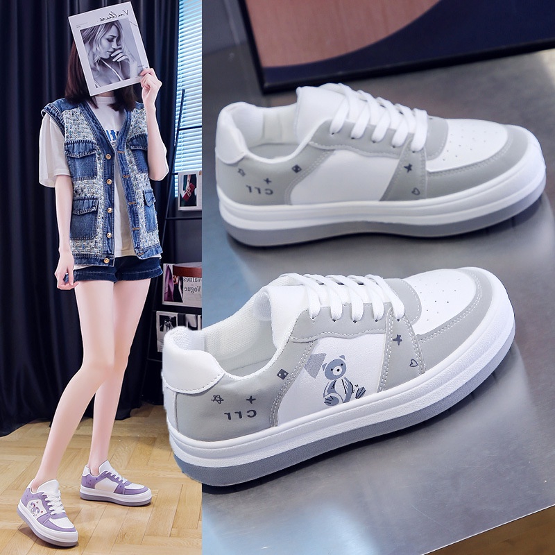 COD Sneakersdaily 1115 Sepatu Sneakers Wanita Import Sneakers Korea Sytle