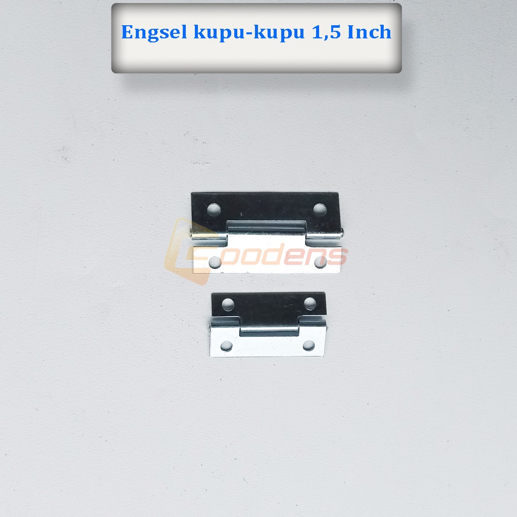 Engsel Kupu-kupu 1,5 Inch Engsel Kandang Engsel Tipis