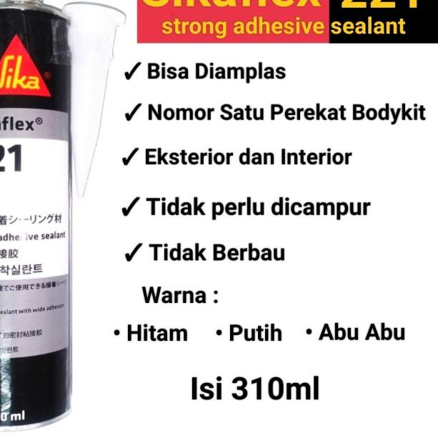 

Sikaflex 221/Sika 221/Lem Sika 221 310ml - White