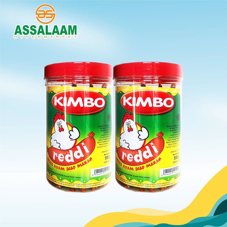 

KIMBO SOSIS AYAM SIAP MAKAN 24X20GR /TPL
