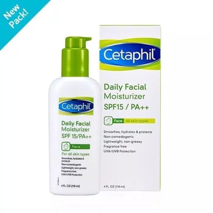 [118ml] Cetaphil Daily Facial Moisturizer SPF 15 PA ++