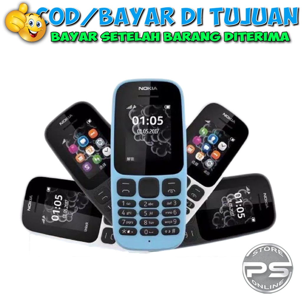 HP Nokia 105 Dual Sim - HP Jadul - HP Kecil Fitur lengkap