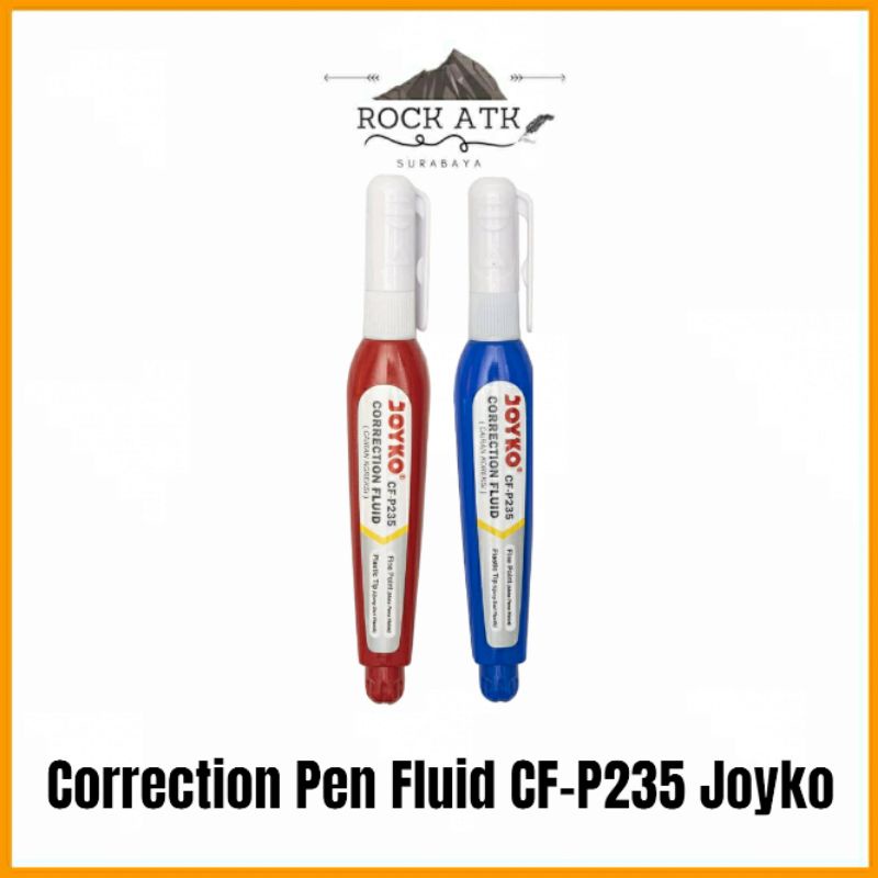 

Tip Ex Joyko CF-P235 / Correction Fluid ORIGINAL 100% Joyko / Cairan Koreksi Joyko Tipe X Cair (PCS)