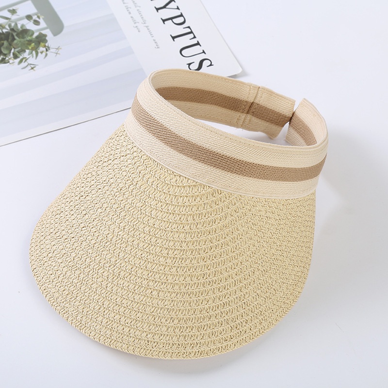 GO! TP946 Topi Pantai Wanita Korea Rajut Jerami topi GOLF Musim Panas Summerhat Fashion Sport wanita