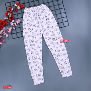 Legging Calvina uk Bayi - 12 tahun / Bahan Kaos Spandek Nyaman Leging Motif Panjang Lejing Laging Anak Perempuan kiosbalitaaprilia