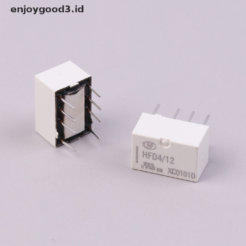 1 Pc Relay Sinyal Hfd4 / 3V 5V 12V 24V SR 2A 8 Pin