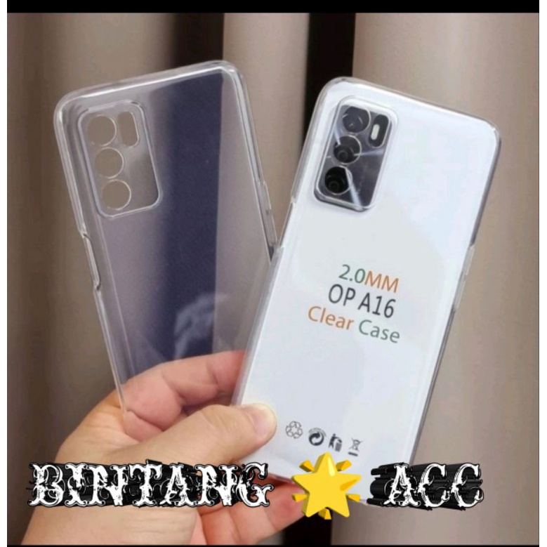 Silikon Casing Bening Oppo A16/A16s Case