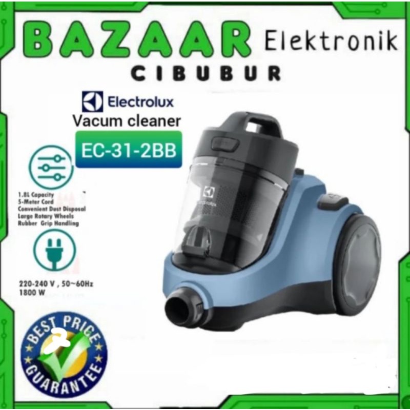 VACUM CLEANER ELECTROLUX EC31-2BB EC312BB 1.8 L